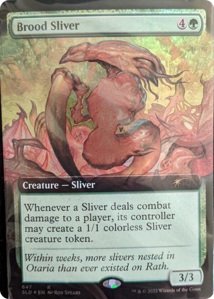 Brood Sliver (Extended Art) [Secret Lair Drop Promos] | Mindsight Gaming