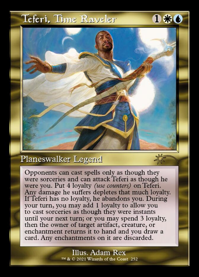 Teferi, Time Raveler (Retro) [Secret Lair Drop Series] | Mindsight Gaming