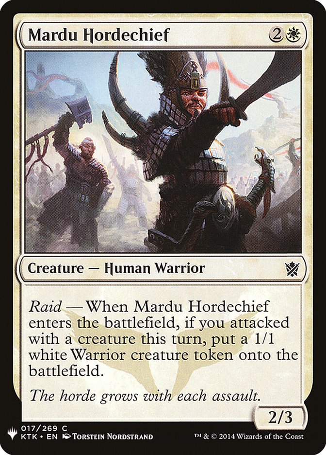 Mardu Hordechief [Mystery Booster] | Mindsight Gaming