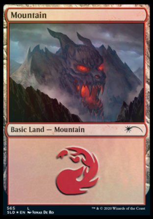 Mountain (Develish) (565) [Secret Lair Drop Promos] | Mindsight Gaming