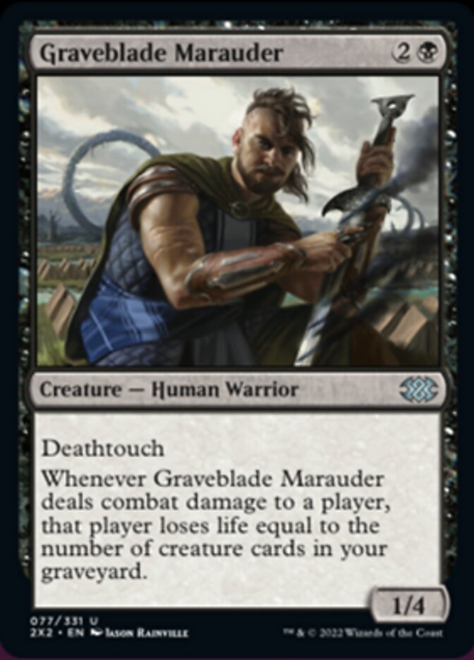 Graveblade Marauder [Double Masters 2022] | Mindsight Gaming