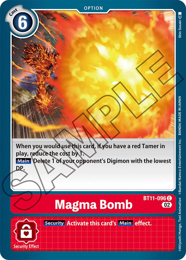 Magma Bomb [BT11-096] [Dimensional Phase] | Mindsight Gaming