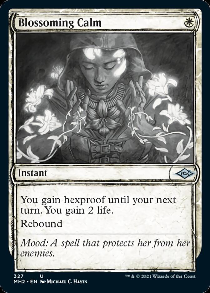 Blossoming Calm (Sketch) [Modern Horizons 2] | Mindsight Gaming