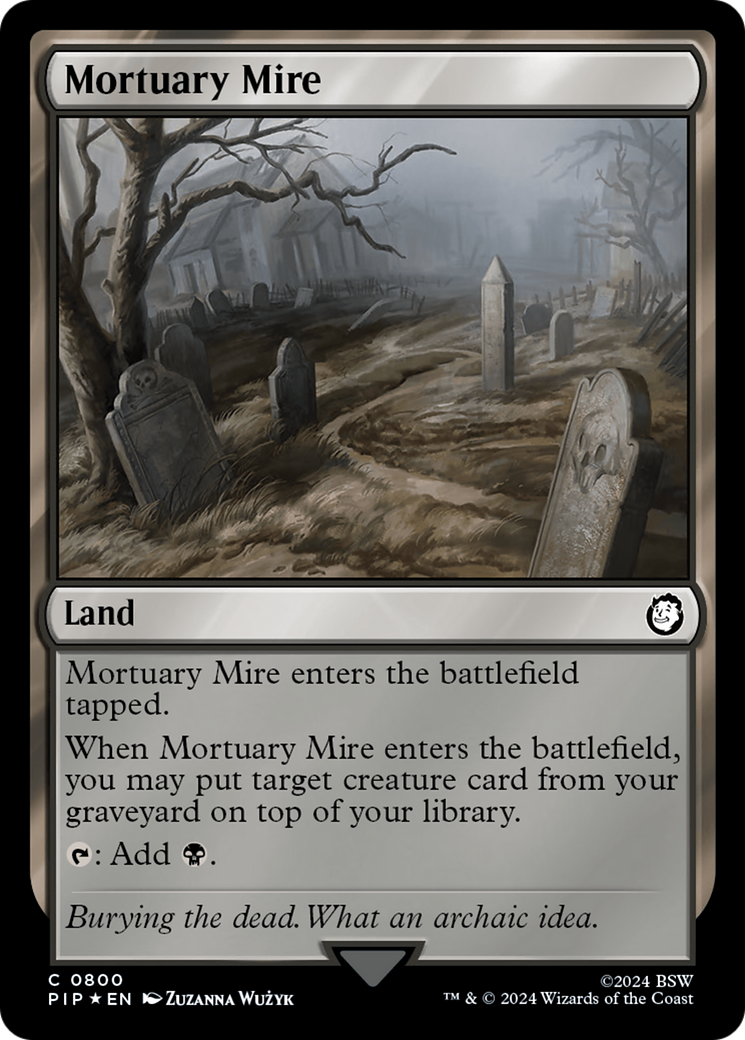 Mortuary Mire (Surge Foil) [Fallout] | Mindsight Gaming