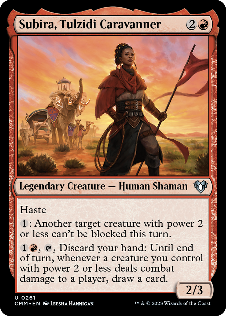 Subira, Tulzidi Caravanner [Commander Masters] | Mindsight Gaming