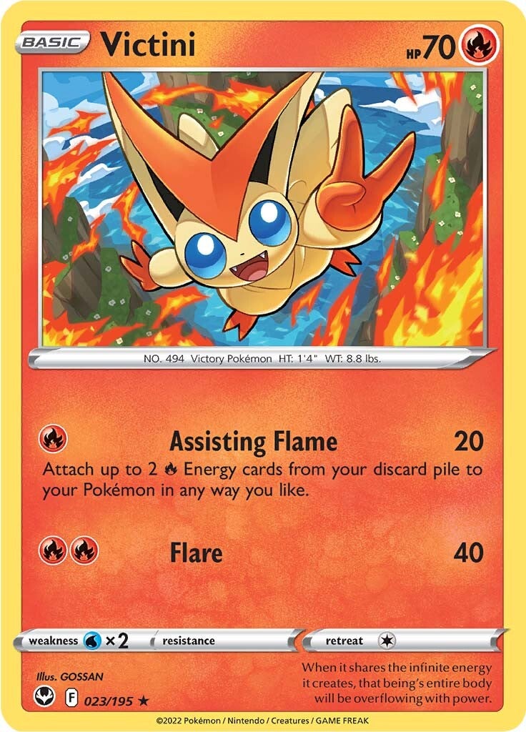 Victini (023/195) [Sword & Shield: Silver Tempest] | Mindsight Gaming