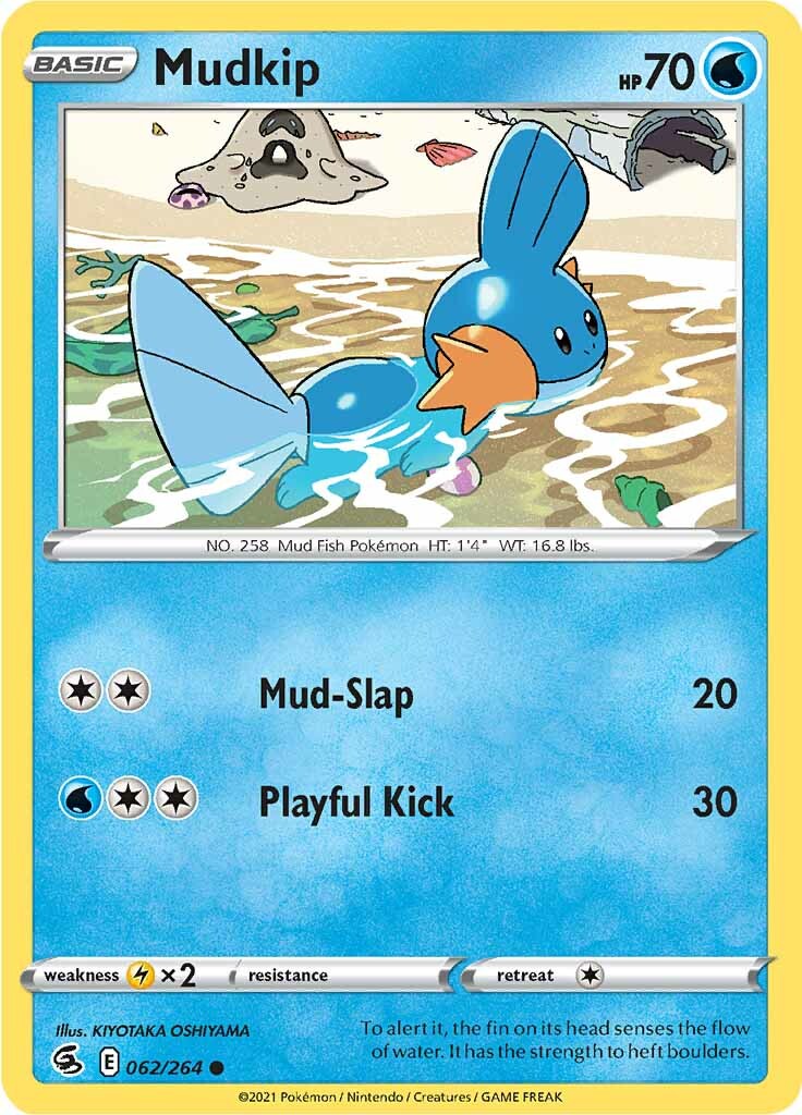 Mudkip (062/264) [Sword & Shield: Fusion Strike] | Mindsight Gaming