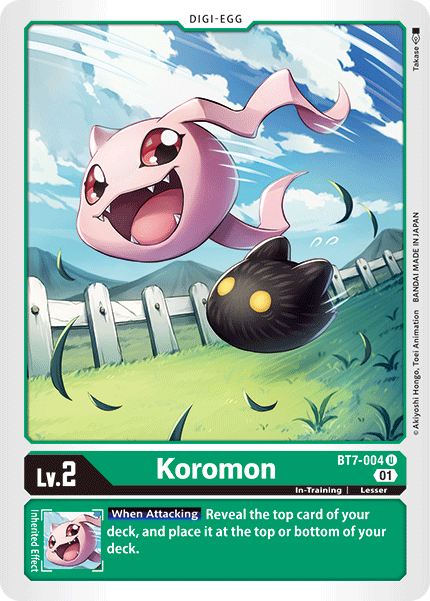 Koromon [BT7-004] [Next Adventure] | Mindsight Gaming