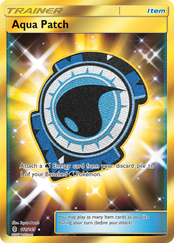 Aqua Patch (161/145) [Sun & Moon: Guardians Rising] | Mindsight Gaming