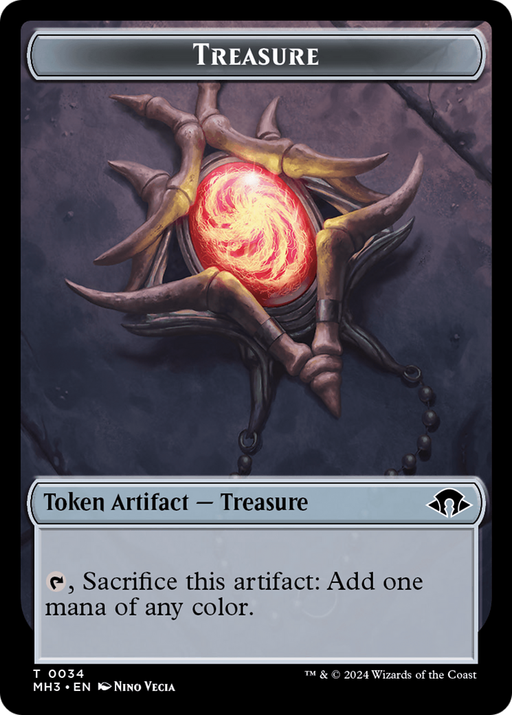 Treasure Token [Modern Horizons 3 Tokens] | Mindsight Gaming