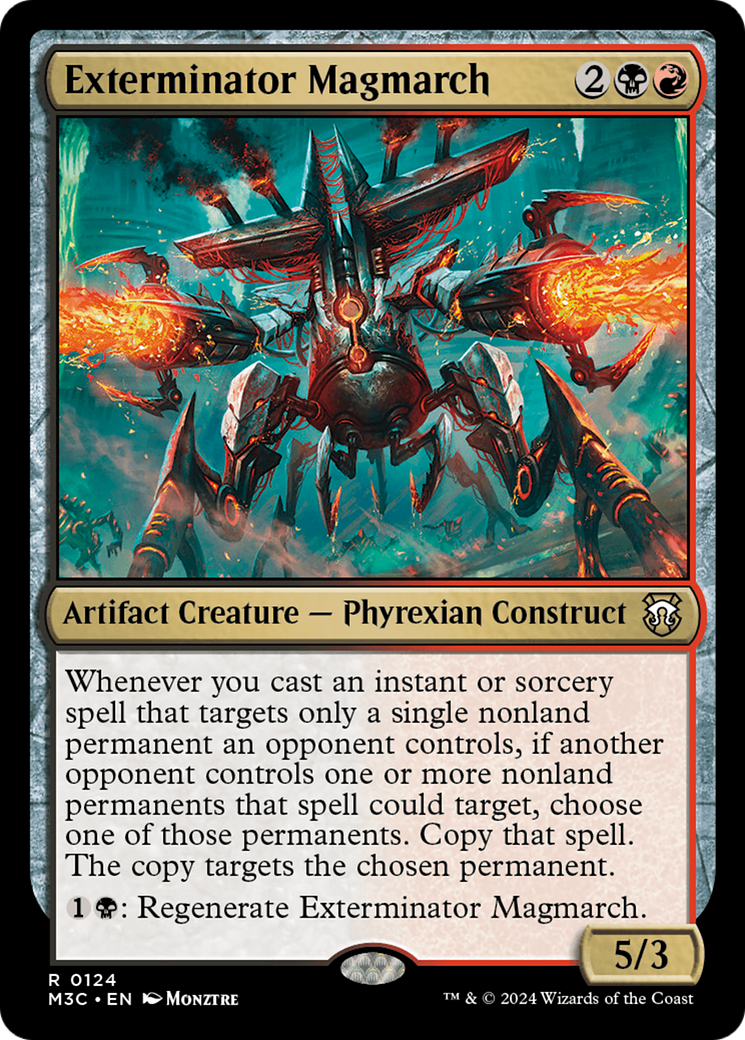 Exterminator Magmarch [Modern Horizons 3 Commander] | Mindsight Gaming