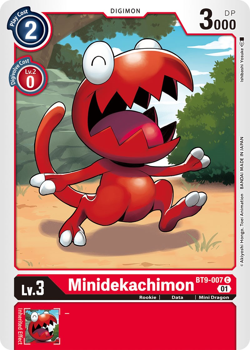 Minidekachimon [BT9-007] [X Record] | Mindsight Gaming