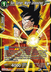 Son Gohan, Might Unleashed (P-349) [Tournament Promotion Cards] | Mindsight Gaming