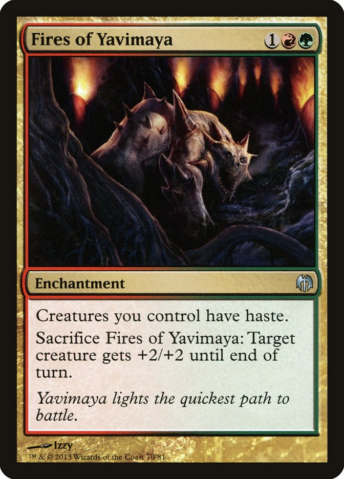 Fires of Yavimaya [Duel Decks: Heroes vs. Monsters] | Mindsight Gaming