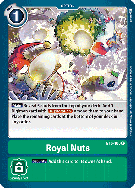 Royal Nuts [BT5-100] [Battle of Omni] | Mindsight Gaming