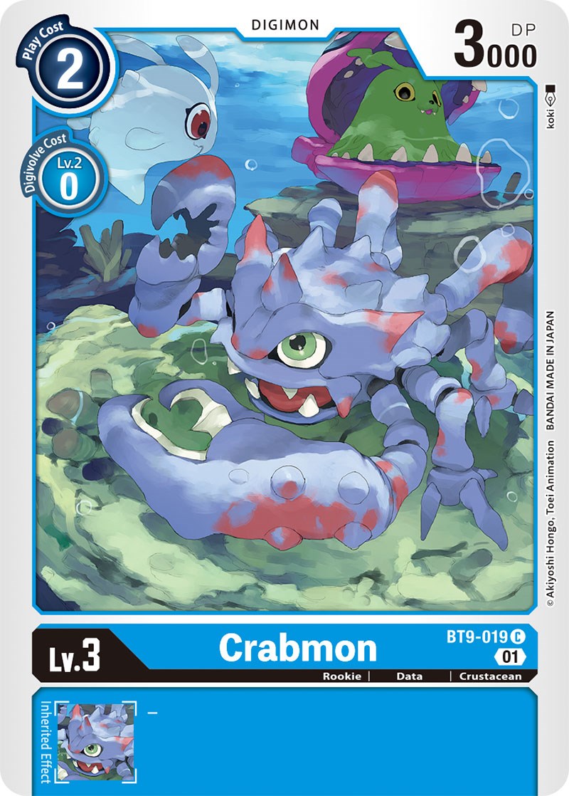 Crabmon [BT9-019] [X Record] | Mindsight Gaming