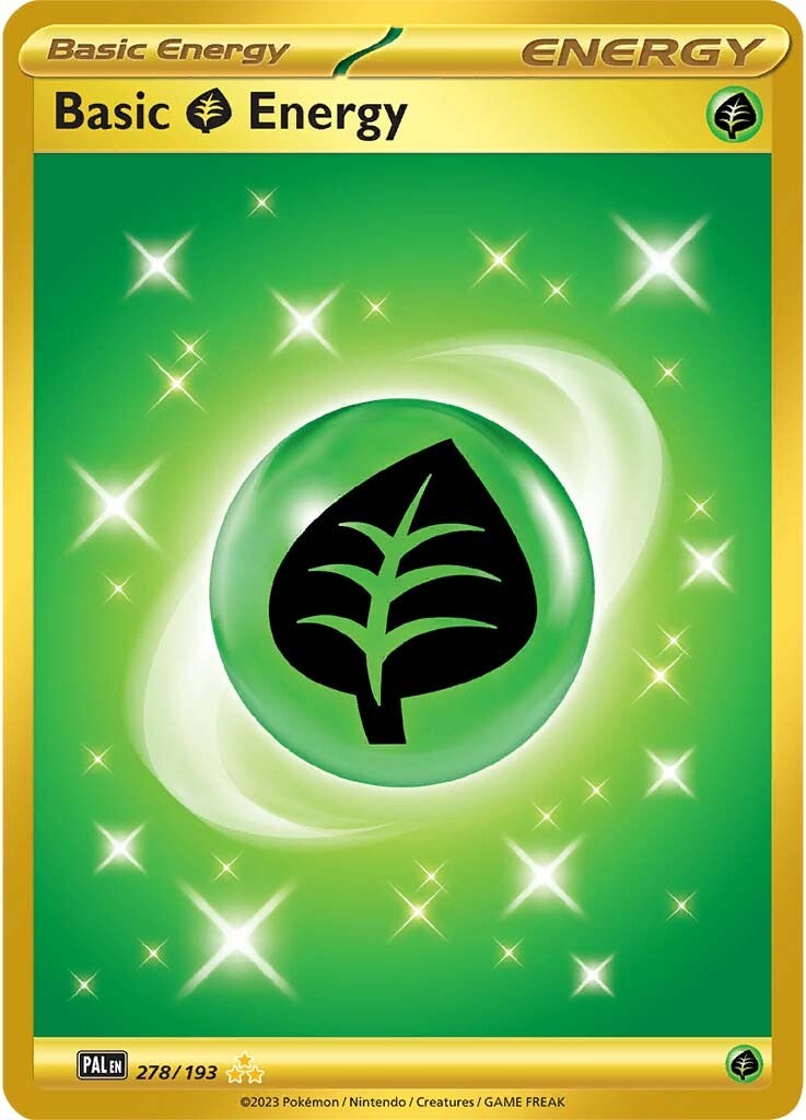 Basic Grass Energy (278/193) [Scarlet & Violet: Paldea Evolved] | Mindsight Gaming