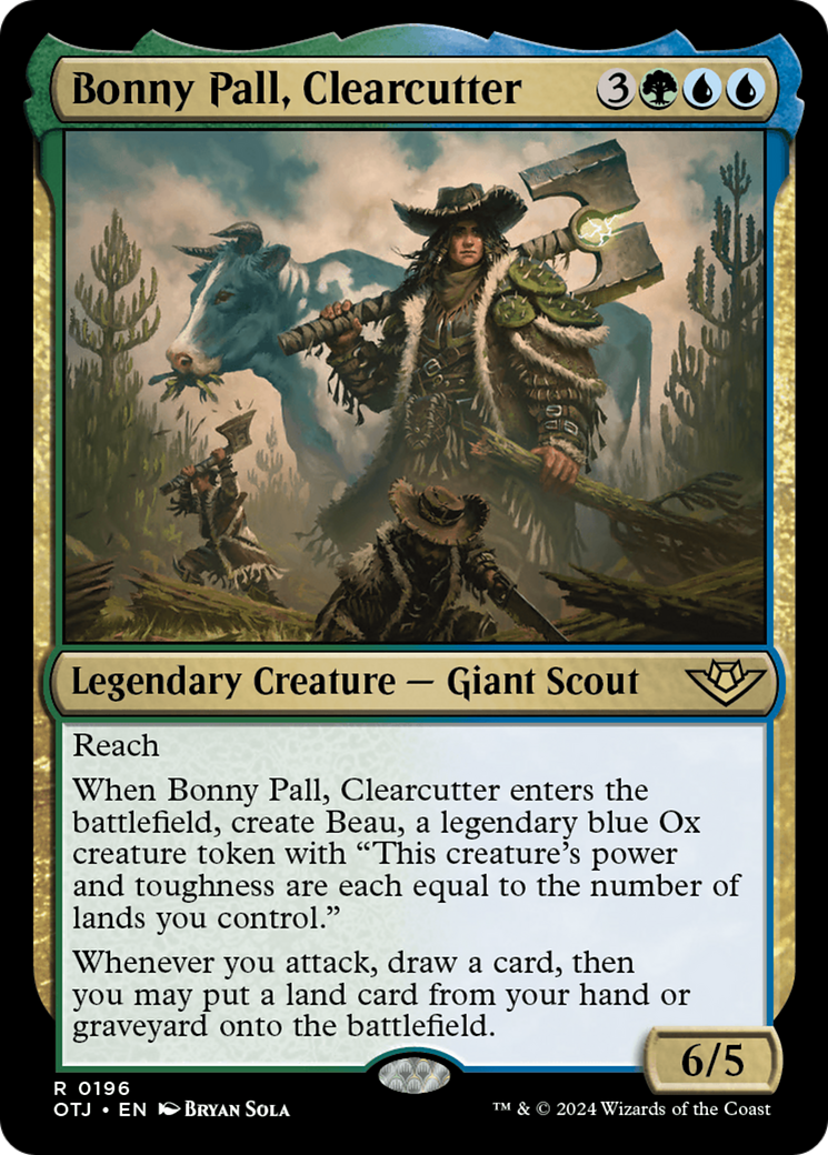 Bonny Pall, Clearcutter [Outlaws of Thunder Junction] | Mindsight Gaming