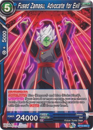 Fused Zamasu, Advocate for Evil (BT10-053) [Rise of the Unison Warrior 2nd Edition] | Mindsight Gaming