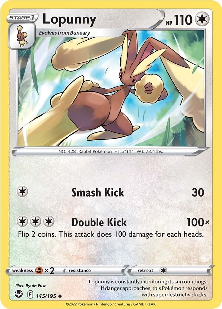 Lopunny (145/195) [Sword & Shield: Silver Tempest] | Mindsight Gaming