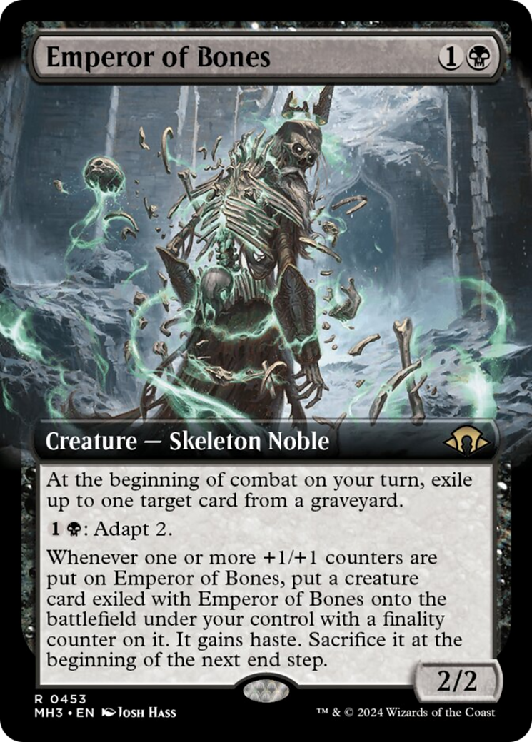 Emperor of Bones (Extended Art) [Modern Horizons 3] | Mindsight Gaming