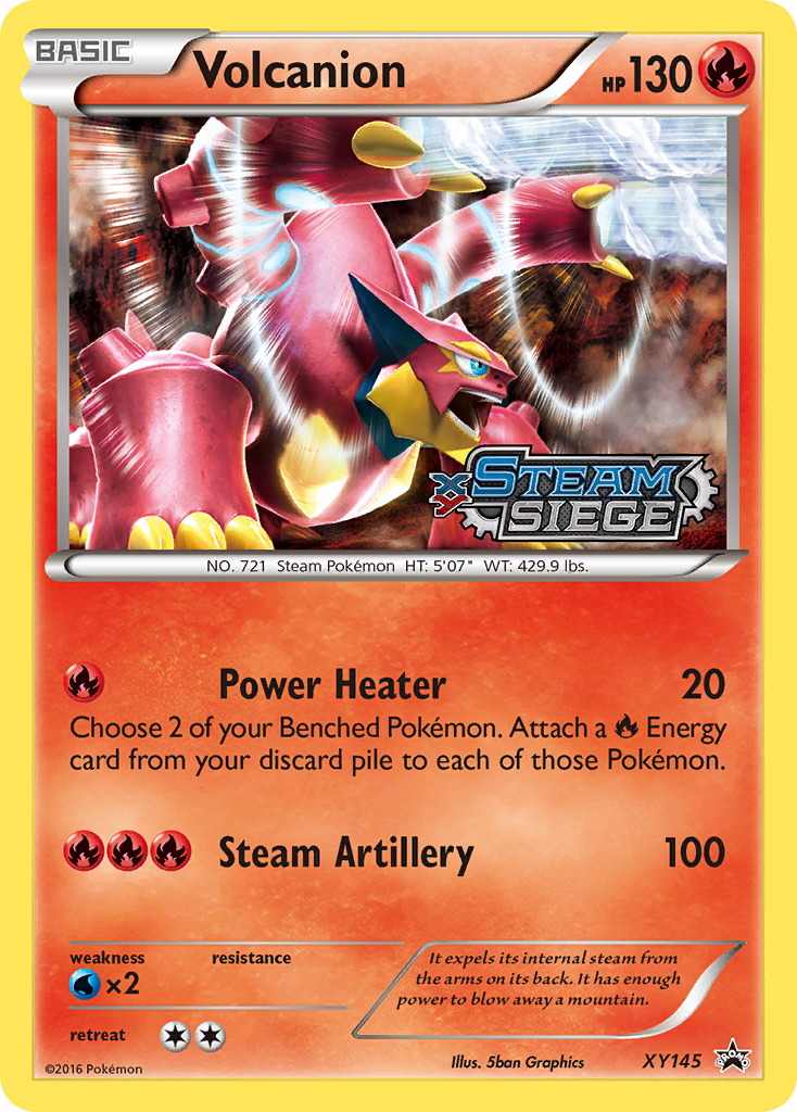 Volcanion (XY145) [XY: Black Star Promos] | Mindsight Gaming