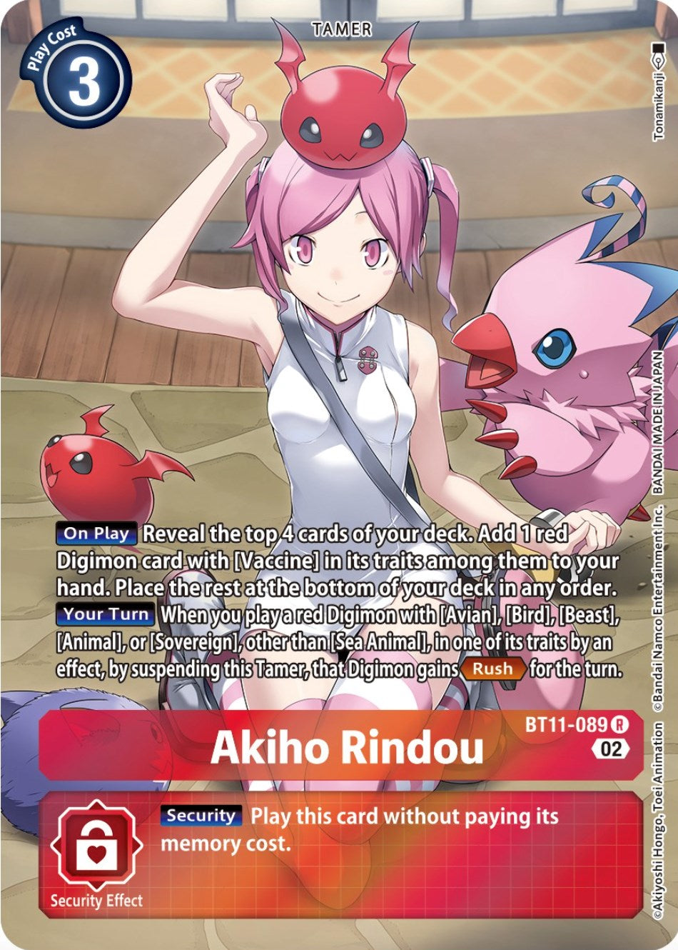 Akiho Rindou [BT11-089] (Alternate Art) [Dimensional Phase] | Mindsight Gaming