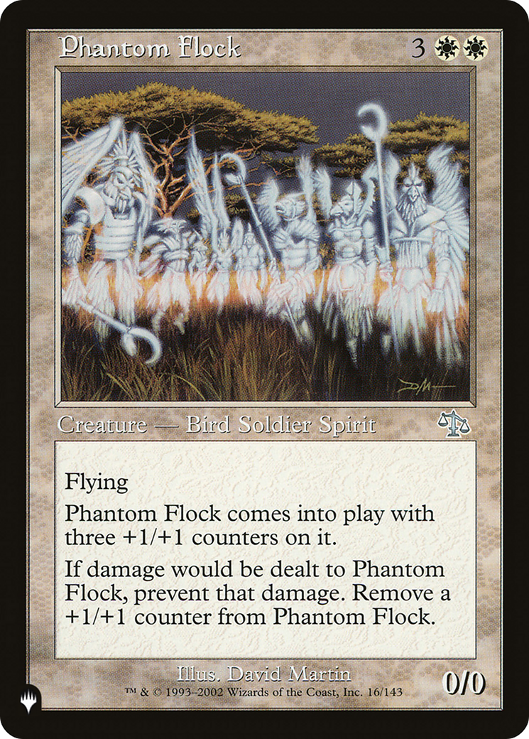 Phantom Flock [The List Reprints] | Mindsight Gaming