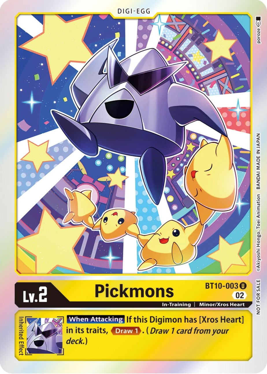 Pickmons [BT10-003] (Official Tournament Pack Vol.8) [Xros Encounter Promos] | Mindsight Gaming