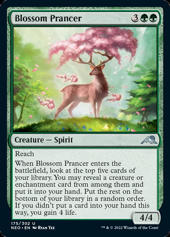 Blossom Prancer [Kamigawa: Neon Dynasty] | Mindsight Gaming