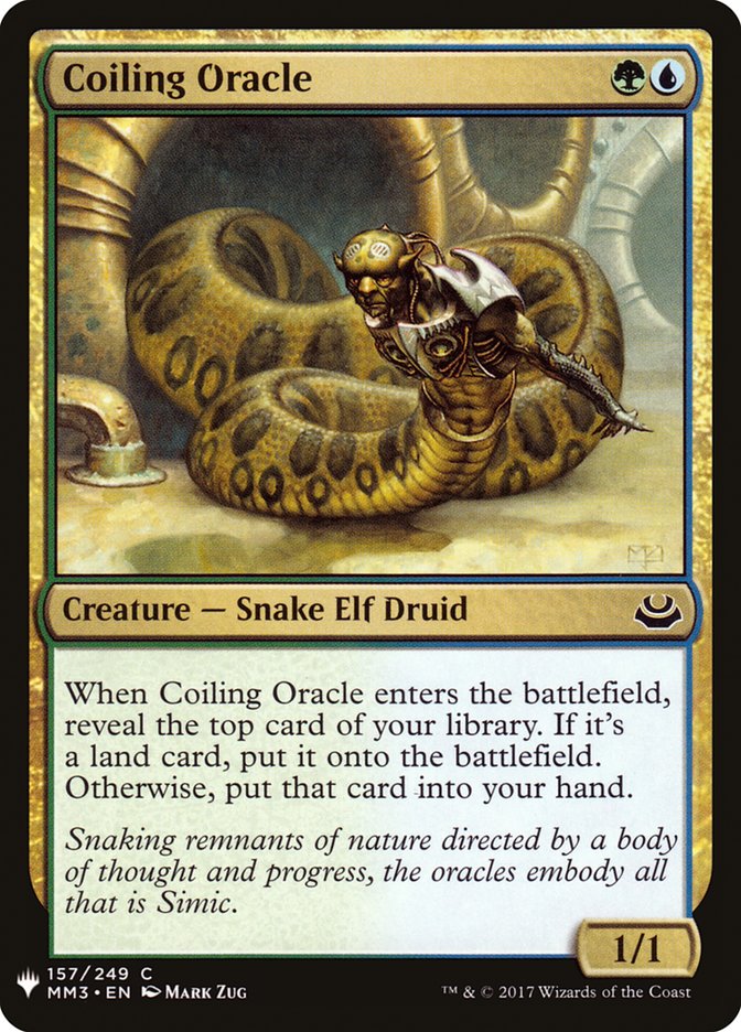 Coiling Oracle [Mystery Booster] | Mindsight Gaming