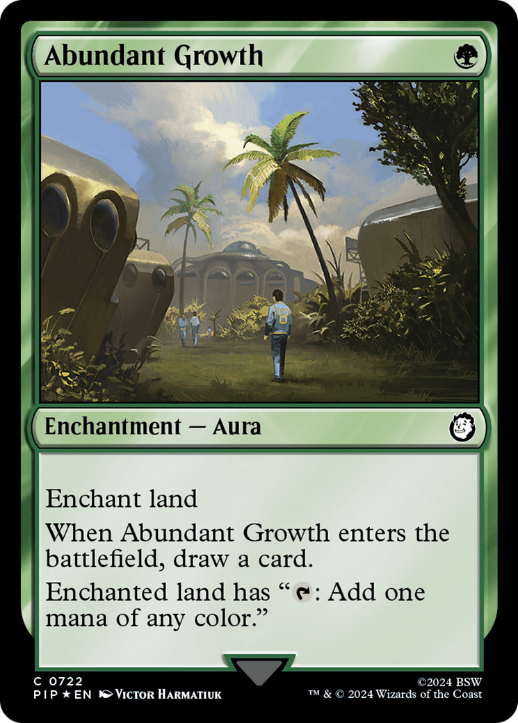 Abundant Growth (Surge Foil) [Fallout] | Mindsight Gaming