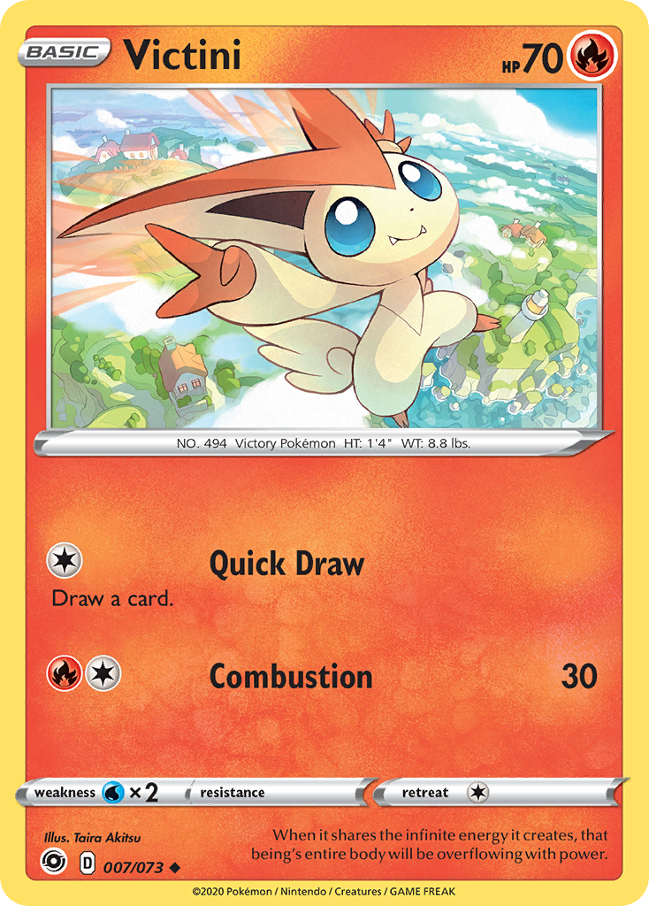 Victini (007/073) [Sword & Shield: Champion's Path] | Mindsight Gaming