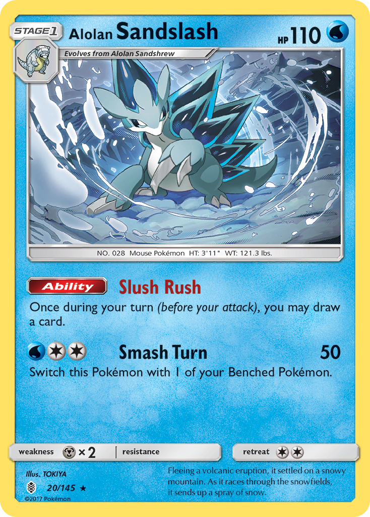 Alolan Sandslash (20/145) [Sun & Moon: Guardians Rising] | Mindsight Gaming