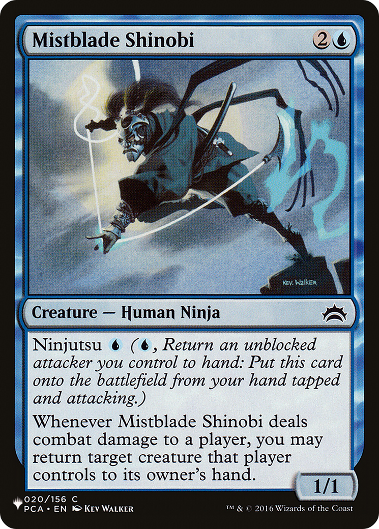 Mistblade Shinobi [The List Reprints] | Mindsight Gaming