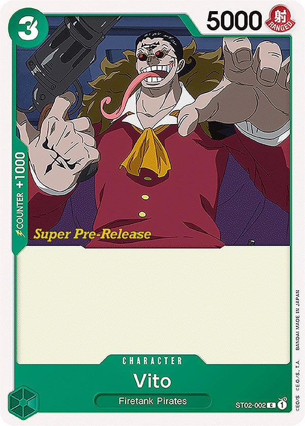 Vito [Super Pre-Release Starter Deck: Worst Generation] | Mindsight Gaming