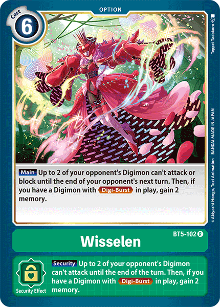 Wisselen [BT5-102] [Battle of Omni] | Mindsight Gaming