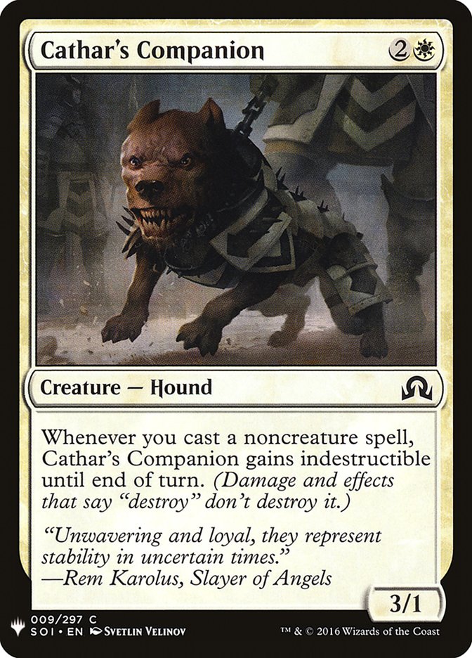 Cathar's Companion [Mystery Booster] | Mindsight Gaming