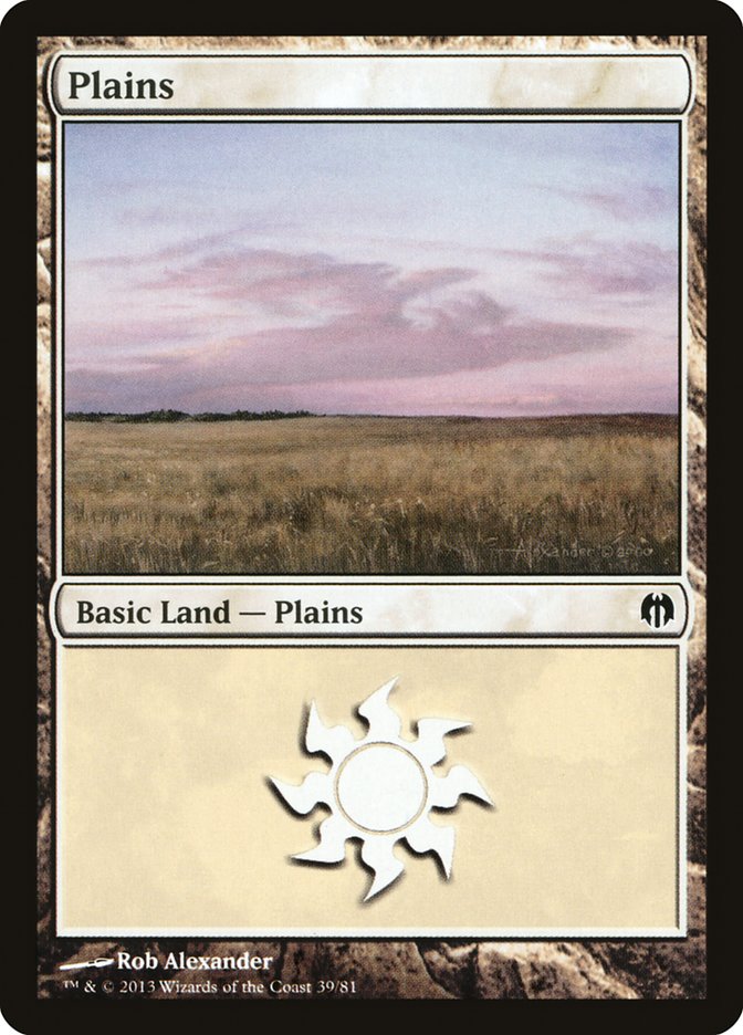 Plains (39) [Duel Decks: Heroes vs. Monsters] | Mindsight Gaming