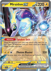 Miraidon ex (081/198) (Jumbo Card) [Scarlet & Violet: Base Set] | Mindsight Gaming