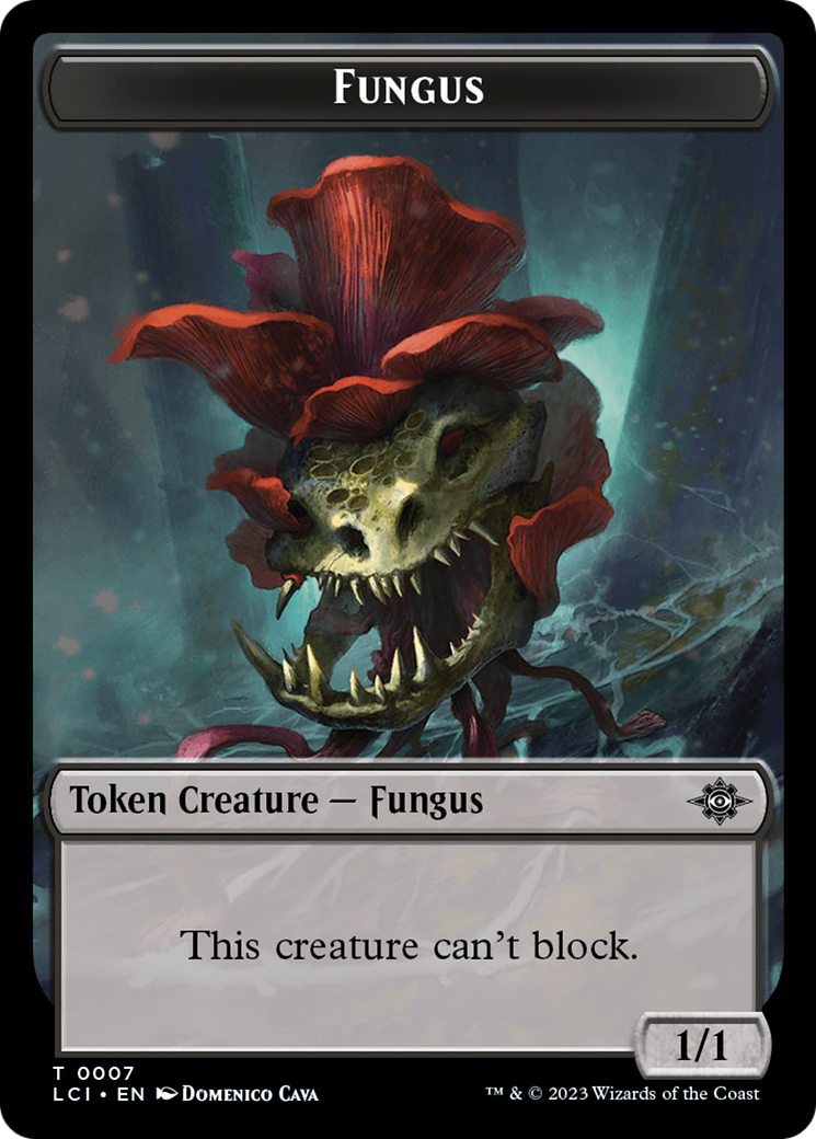 Copy // Fungus Double-Sided Token [The Lost Caverns of Ixalan Tokens] | Mindsight Gaming