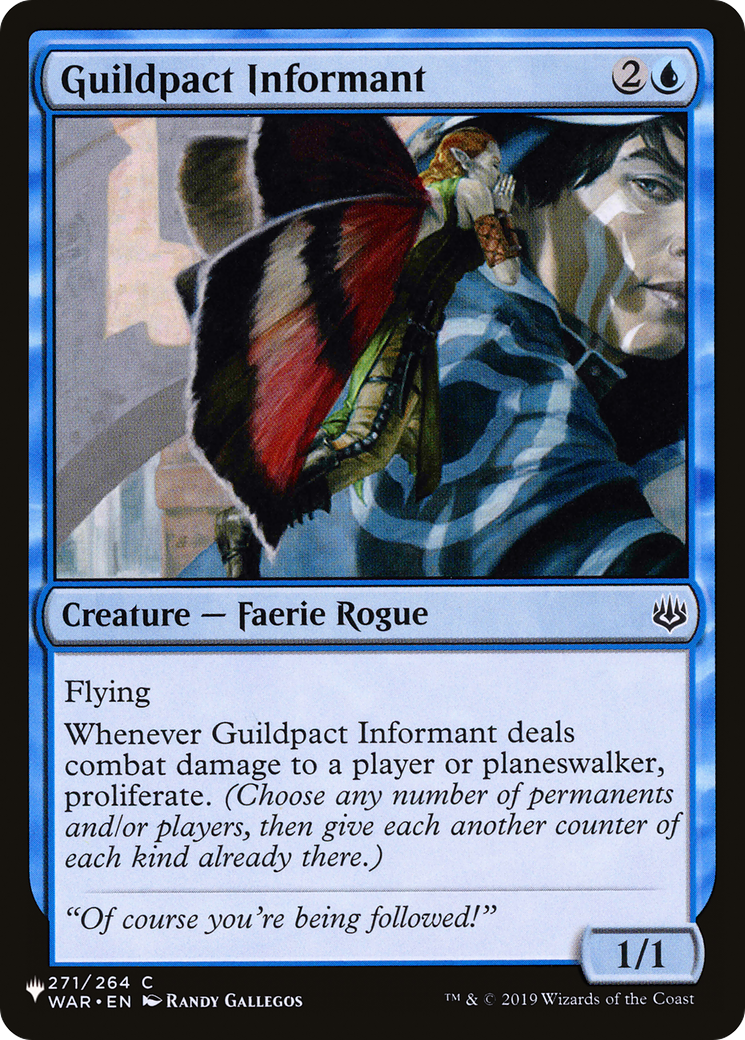 Guildpact Informant [The List Reprints] | Mindsight Gaming