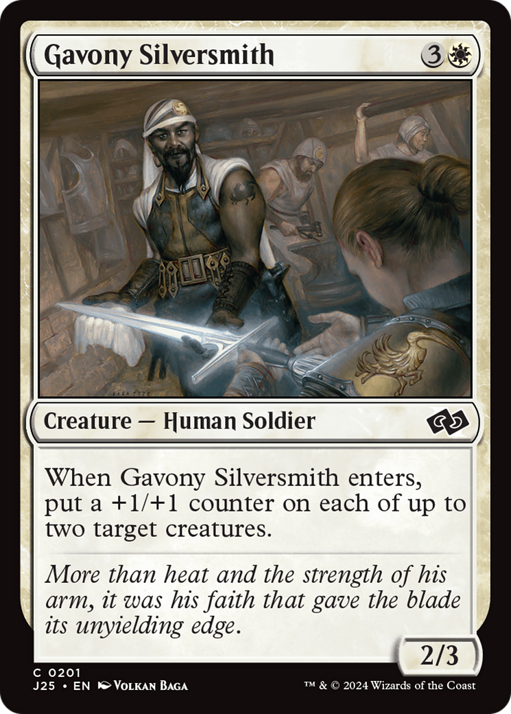 Gavony Silversmith [Foundations Jumpstart] | Mindsight Gaming