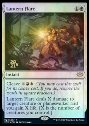 Lantern Flare [Innistrad: Crimson Vow Prerelease Promos] | Mindsight Gaming