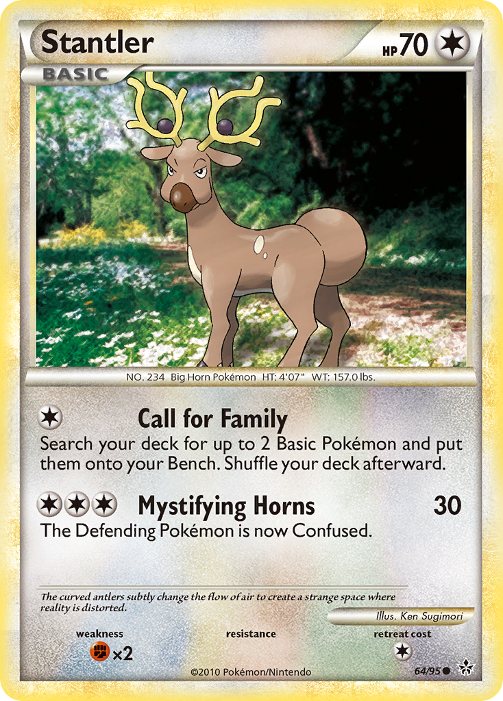 Stantler (64/95) [HeartGold & SoulSilver: Unleashed] | Mindsight Gaming