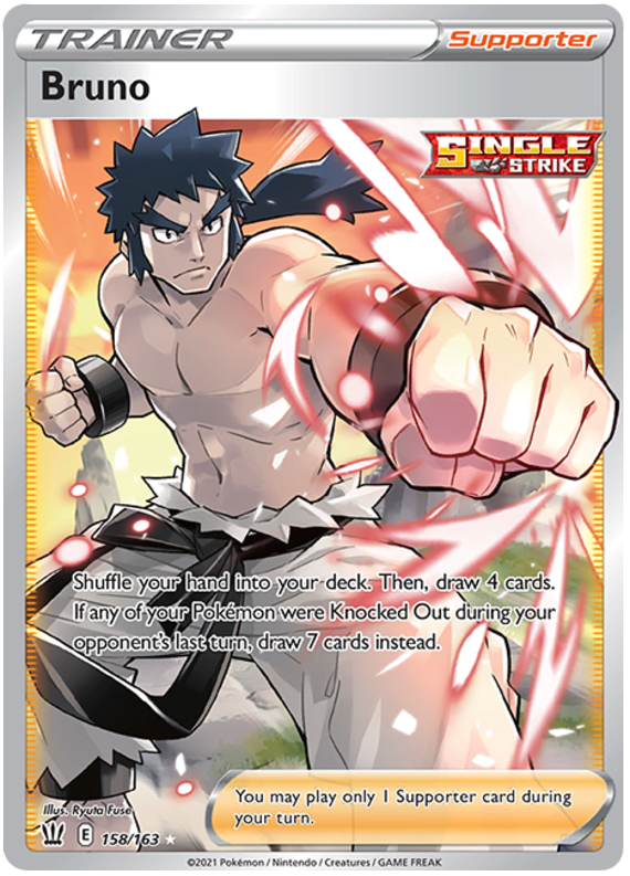 Bruno (158/163) [Sword & Shield: Battle Styles] | Mindsight Gaming