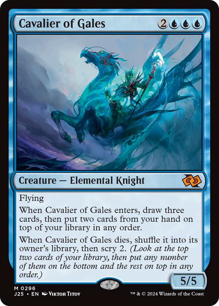 Cavalier of Gales [Foundations Jumpstart] | Mindsight Gaming