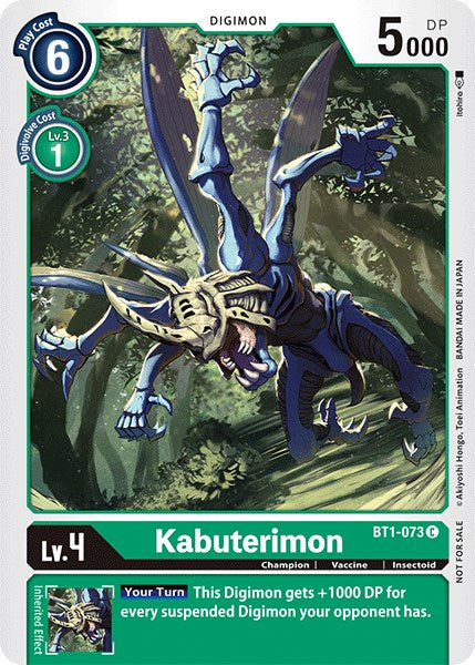 Kabuterimon [BT1-073] (Official Tournament Pack Vol.3) [Release Special Booster Promos] | Mindsight Gaming