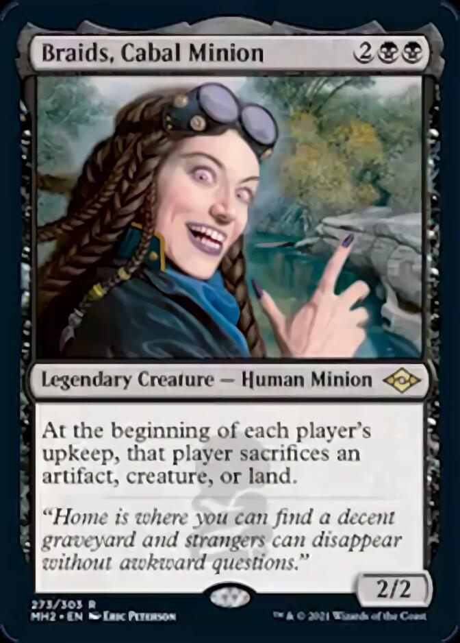 Braids, Cabal Minion (Foil Etched) [Modern Horizons 2] | Mindsight Gaming