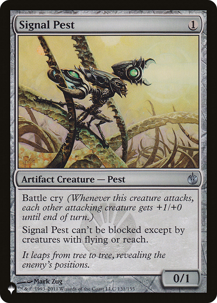 Signal Pest [The List Reprints] | Mindsight Gaming